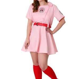 Women's Rockford Peaches Costume